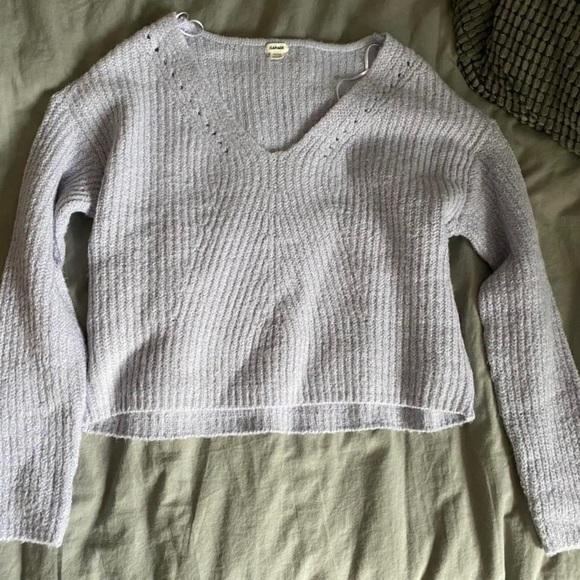 Garage Purple Knit Sweater - great condition - Picture 1 of 2
